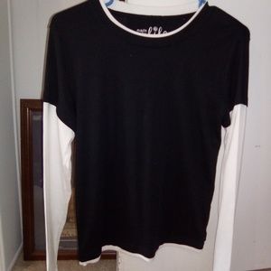 Black and White long sleeve